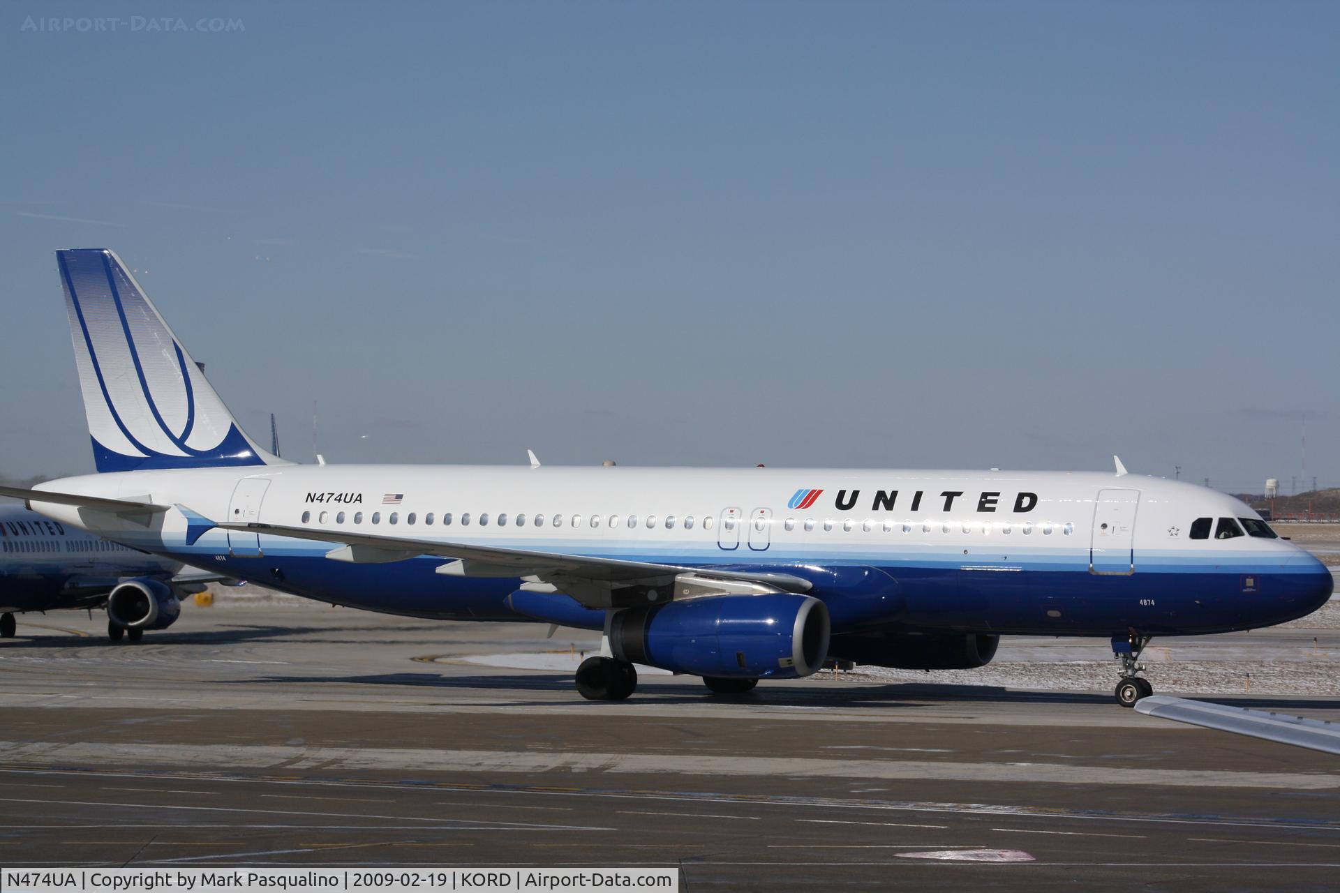 N474UA, 2001 Airbus A320-232 C/N 1475, Airbus A320