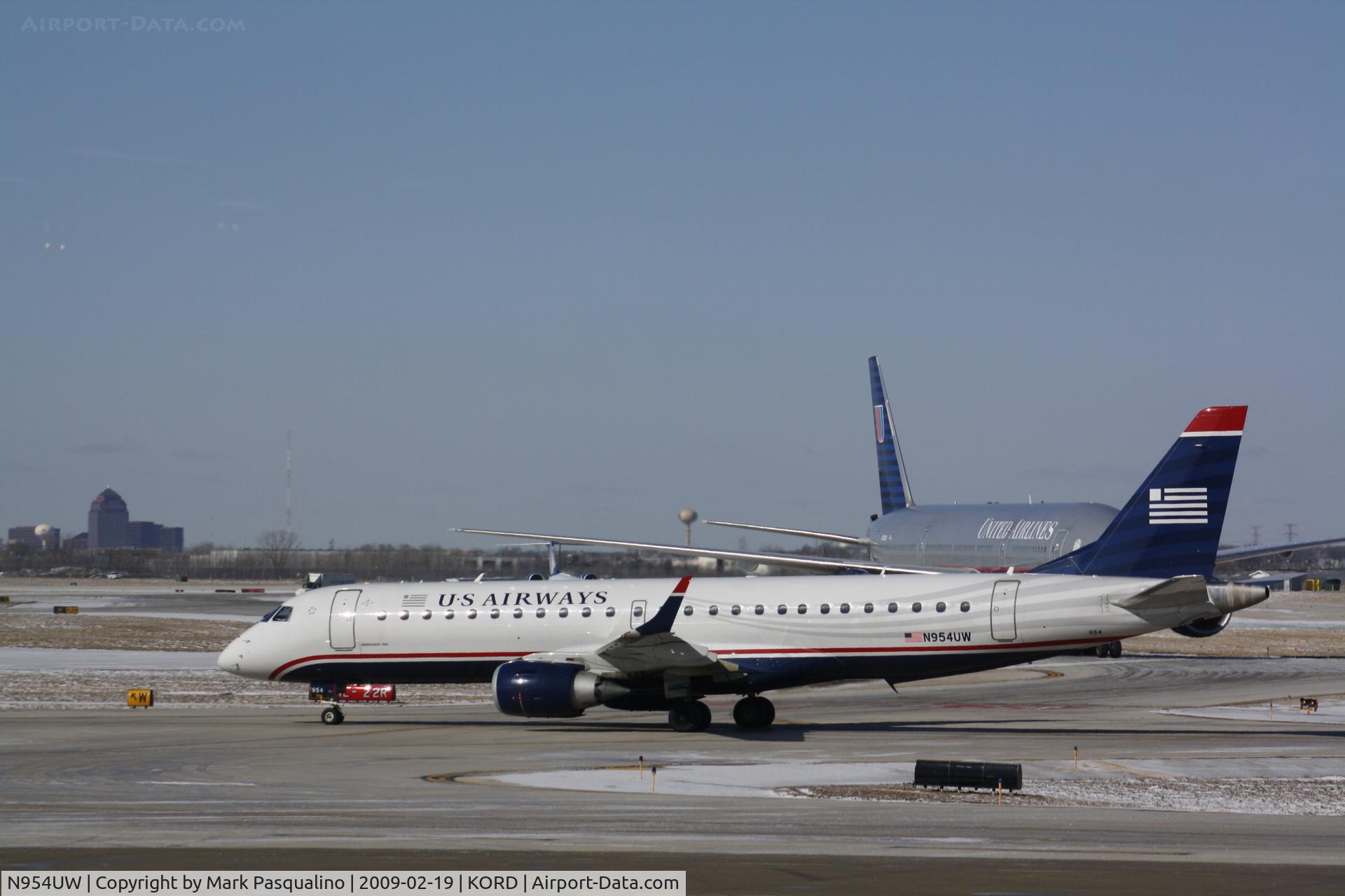 N954UW, 2007 Embraer ERJ-190-100 IGW 190AR C/N 19000139, ERJ 190-100 IGW