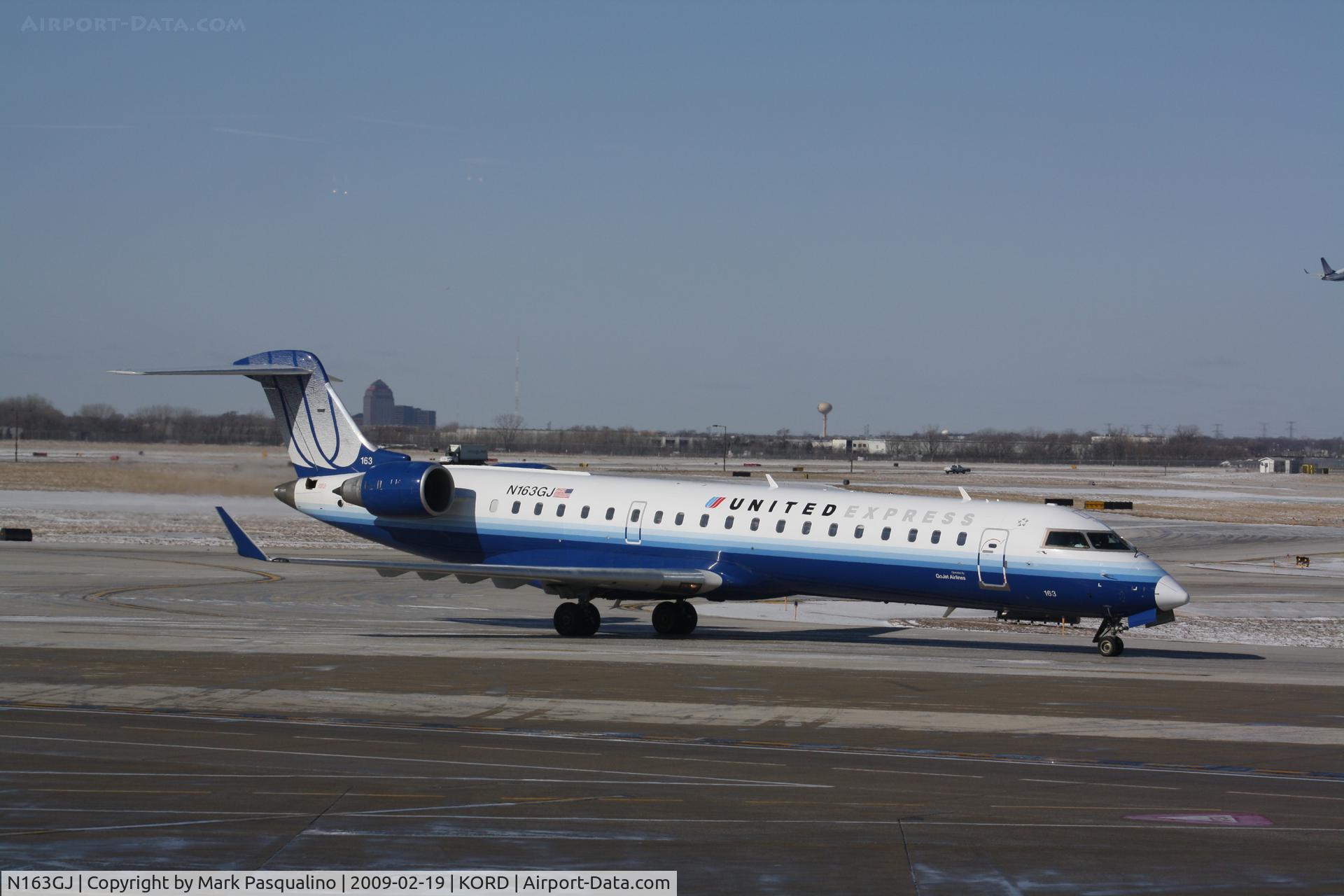 N163GJ, 2006 Bombardier CRJ-702 (CL-600-2C10) Regional Jet C/N 10255, CL-600-2C10