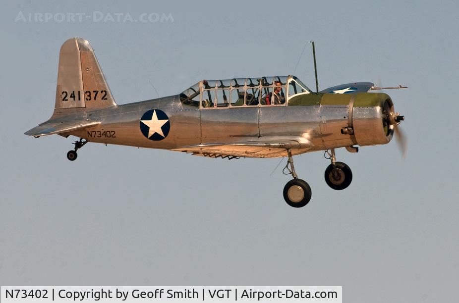 N73402, 1943 Consolidated Vultee BT-15 C/N 8516, 1943 Consolidated Vultee BT-15