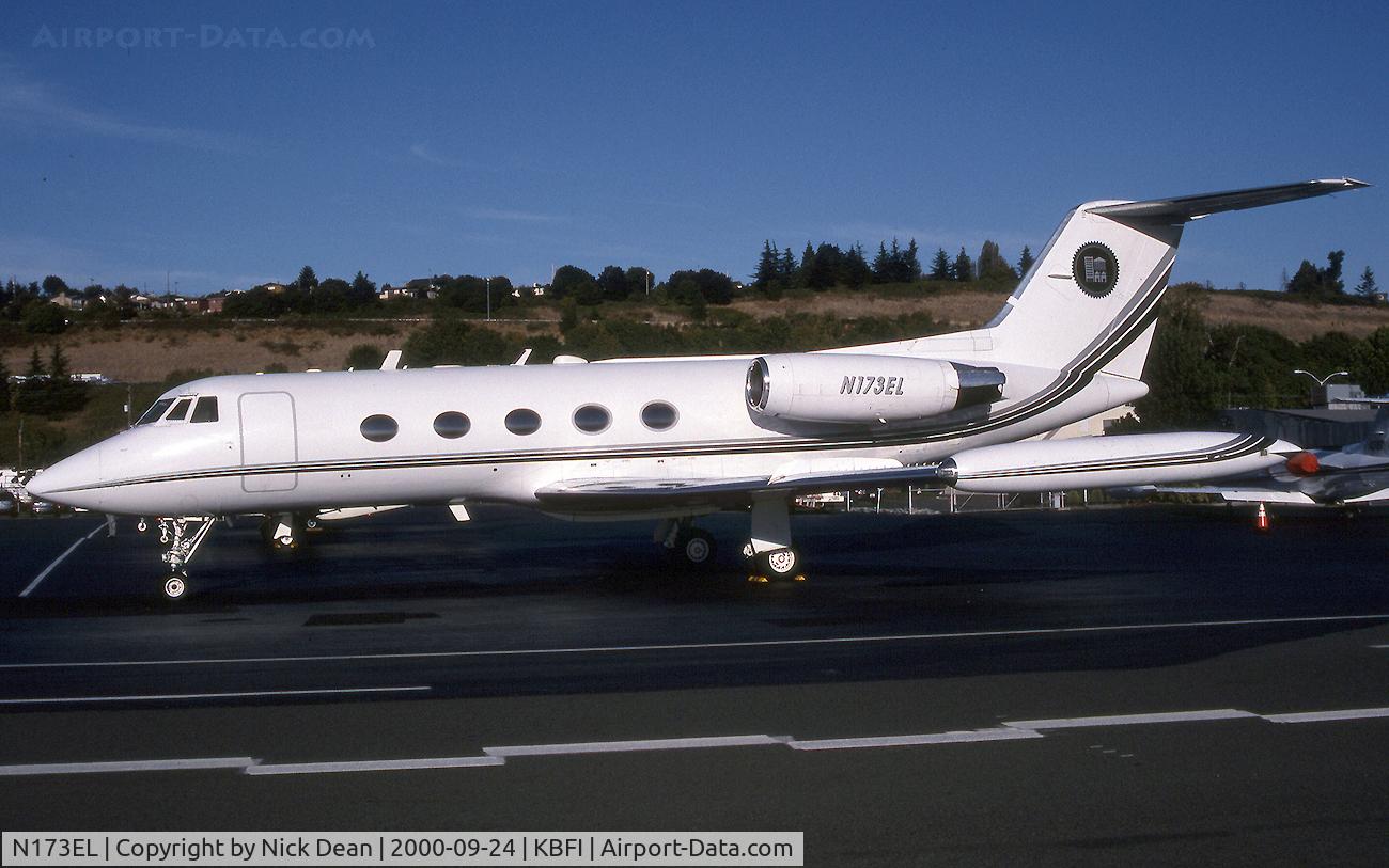 N173EL, 1975 Grumman G-1159 Gulfstream II C/N 173, KBFI