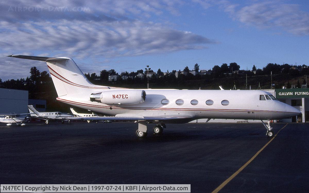 N47EC, 1978 Grumman G1159 Gulfstream II C/N 231, KBFI