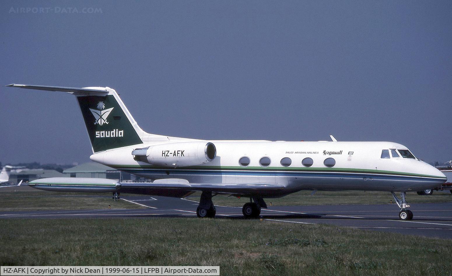 HZ-AFK, 1979 Grumman G-1159 Gulfstream II-TT C/N 239, Paris Le Bourget