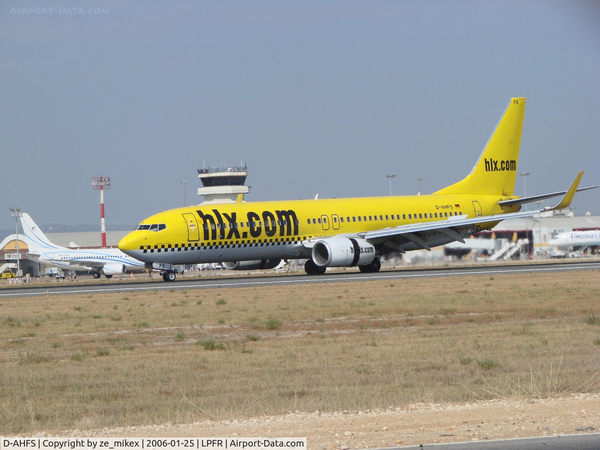D-AHFS, 2000 Boeing 737-8K5 C/N 28623, b-737 at Faro airport