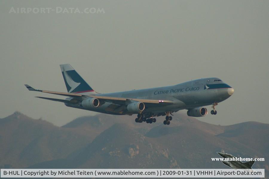 B-HUL, 2000 Boeing 747-467F/SCD C/N 30804, Cathay Pacific Cargo