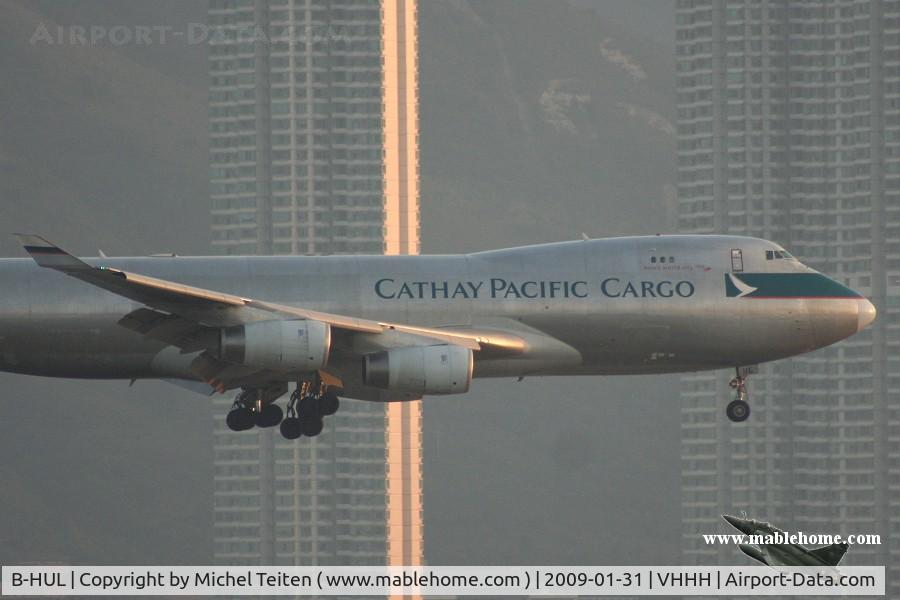 B-HUL, 2000 Boeing 747-467F/SCD C/N 30804, Cathay Pacific Cargo