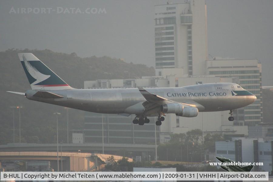 B-HUL, 2000 Boeing 747-467F/SCD C/N 30804, Cathay Pacific Cargo