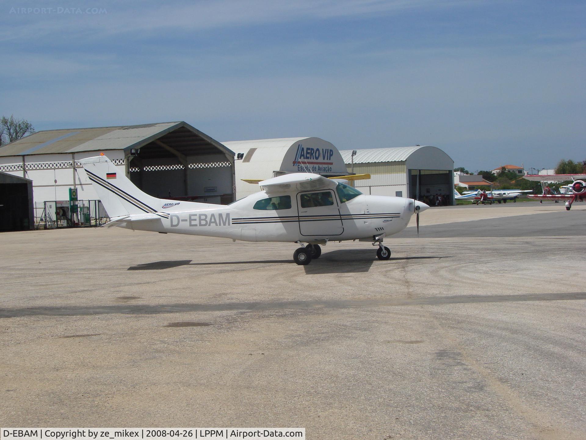 D-EBAM, Cessna 210L Centurion C/N 21061120, cessna 210 from aerovip at Portimao air festival