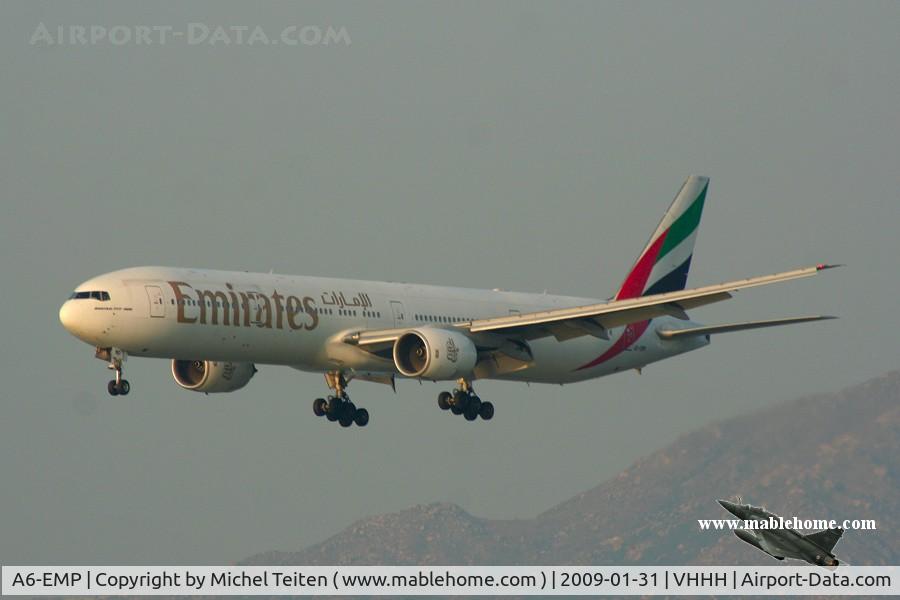 A6-EMP, 2001 Boeing 777-31H C/N 29395, Emirates