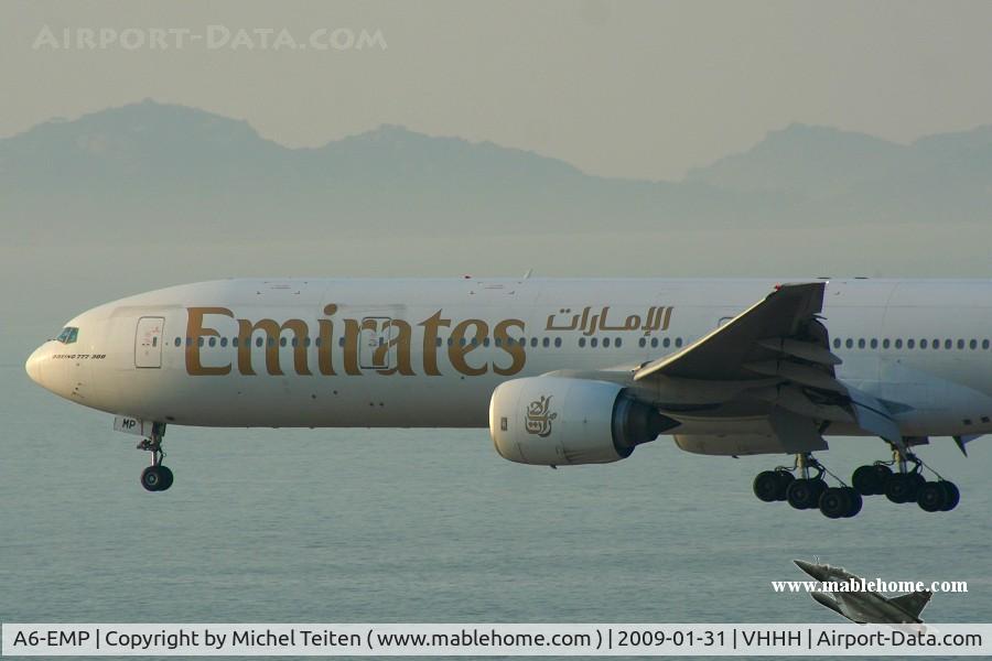 A6-EMP, 2001 Boeing 777-31H C/N 29395, Emirates