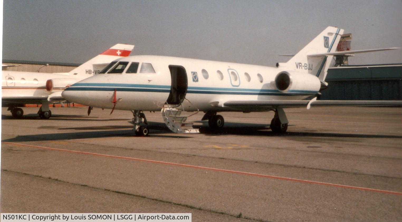 N501KC, 1982 Dassault Falcon 200 (20H) C/N 401, Former VR BJJ S/N 401  C&C constructions Lagos NIGERIA