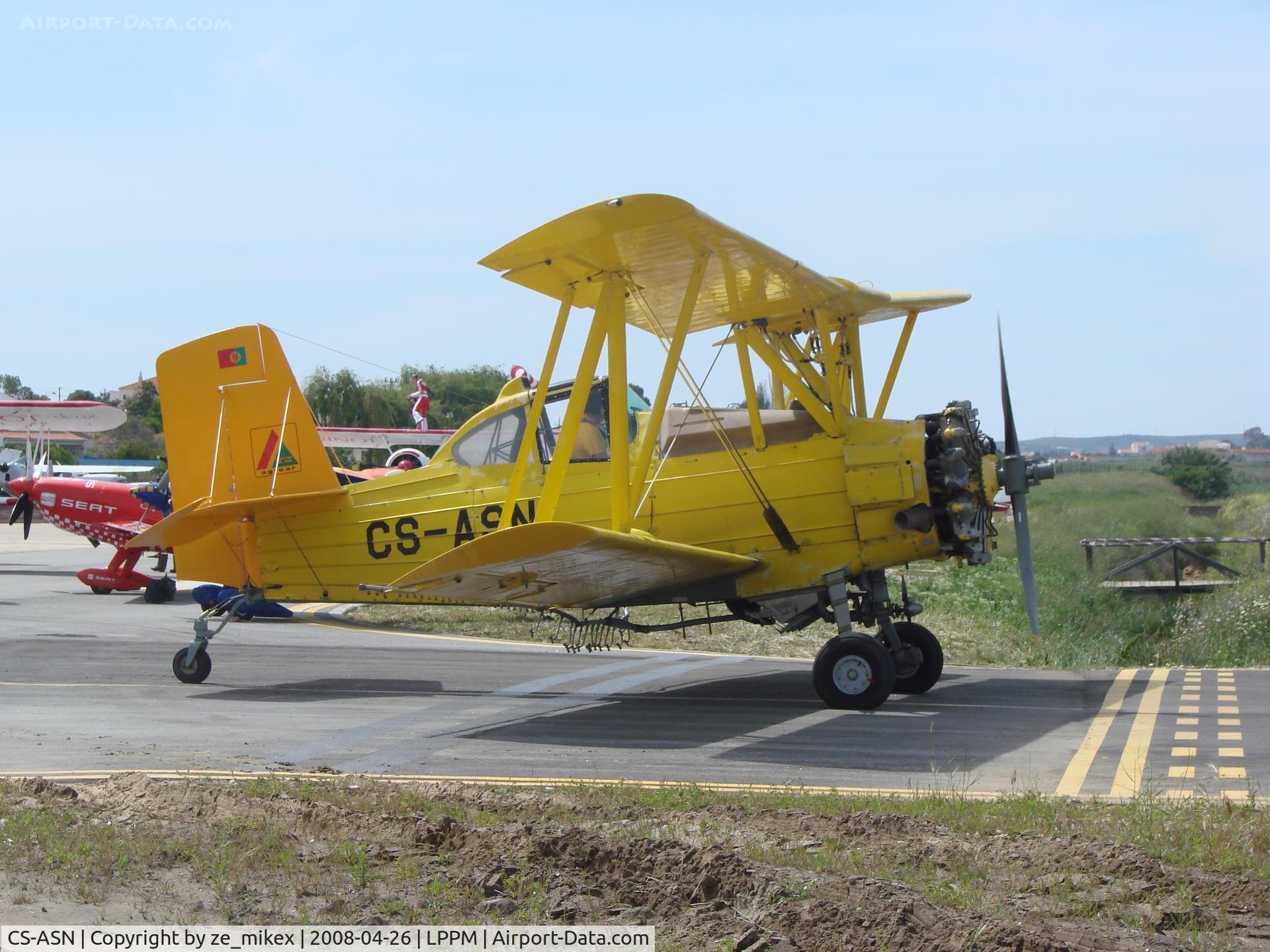 CS-ASN, Grumman G-164B Ag Cat B C/N 812B, grummam g164-b  ag-cat from agroar company