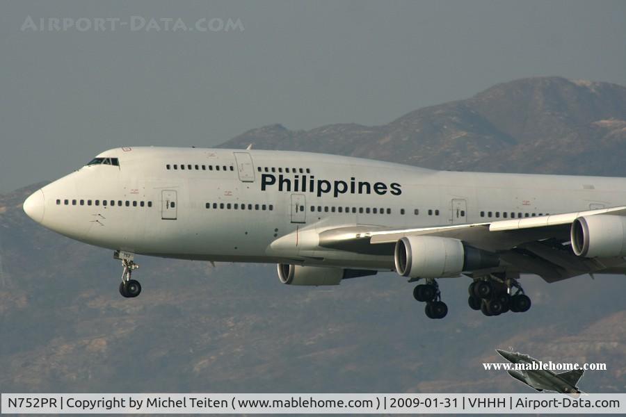 N752PR, 1993 Boeing 747-4F6 C/N 27262, Philippines Airlines