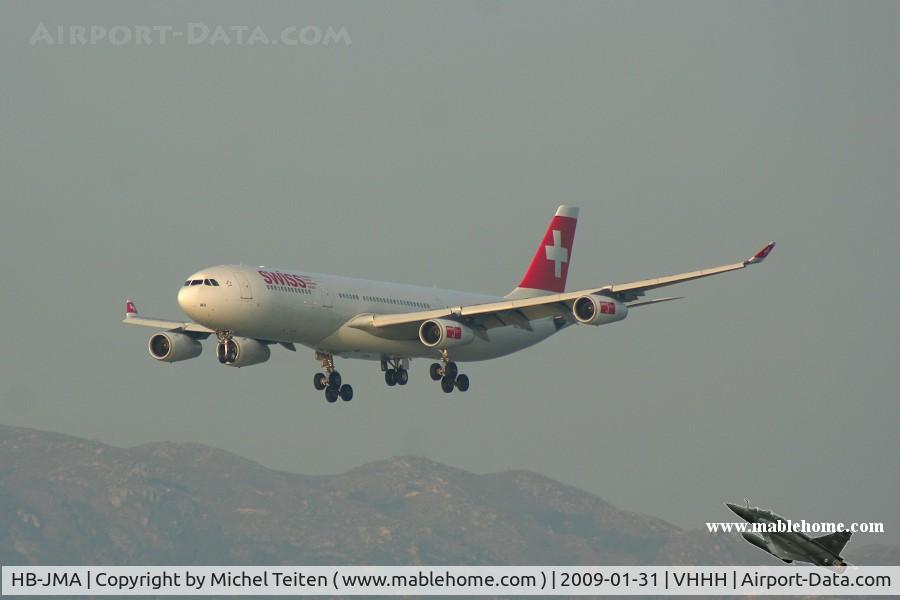 HB-JMA, 2003 Airbus A340-313 C/N 538, Swiss International Airlines