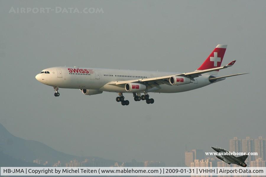 HB-JMA, 2003 Airbus A340-313 C/N 538, Swiss International Airlines