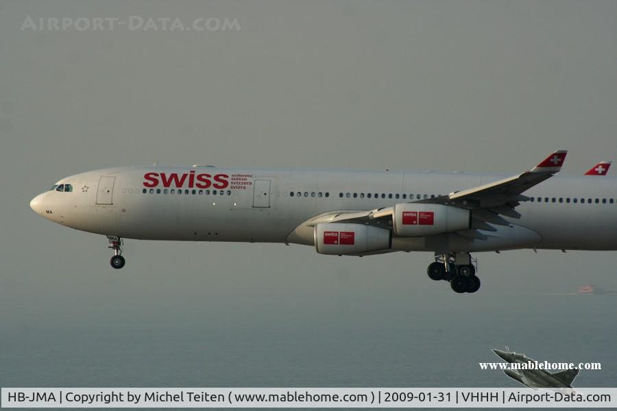 HB-JMA, 2003 Airbus A340-313 C/N 538, Swiss International Airlines