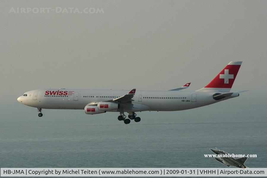 HB-JMA, 2003 Airbus A340-313 C/N 538, Swiss International Airlines