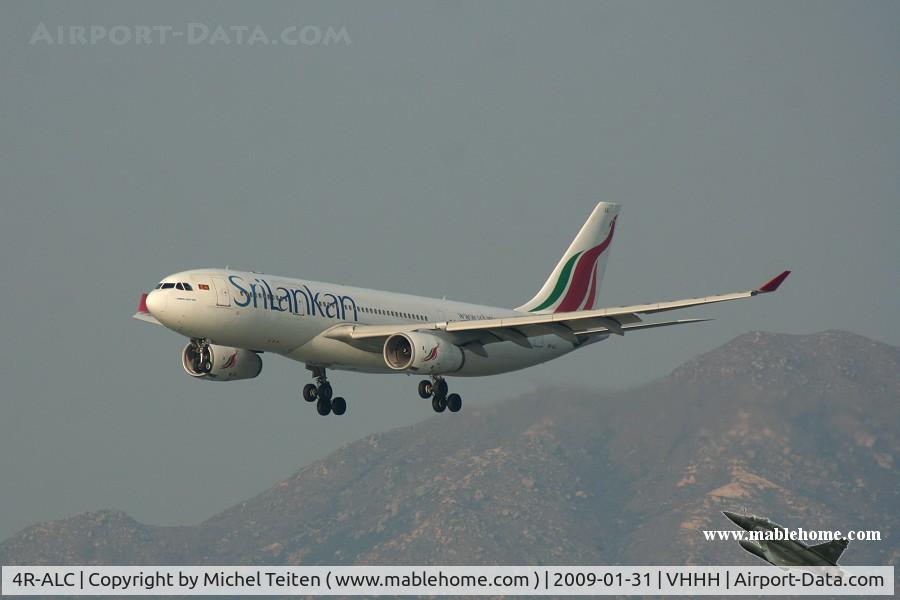 4R-ALC, 1999 Airbus A330-243 C/N 311, Srilankan Airlines