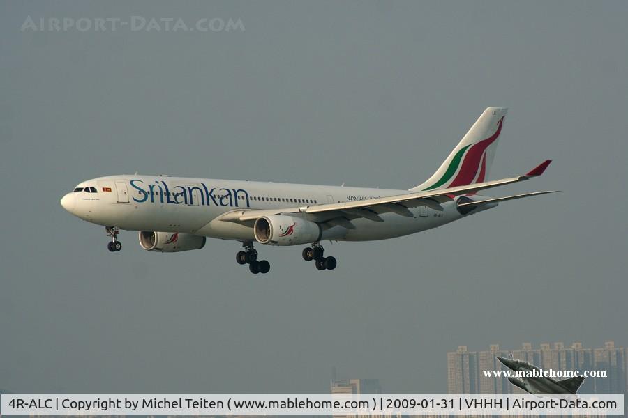 4R-ALC, 1999 Airbus A330-243 C/N 311, Srilankan Airlines