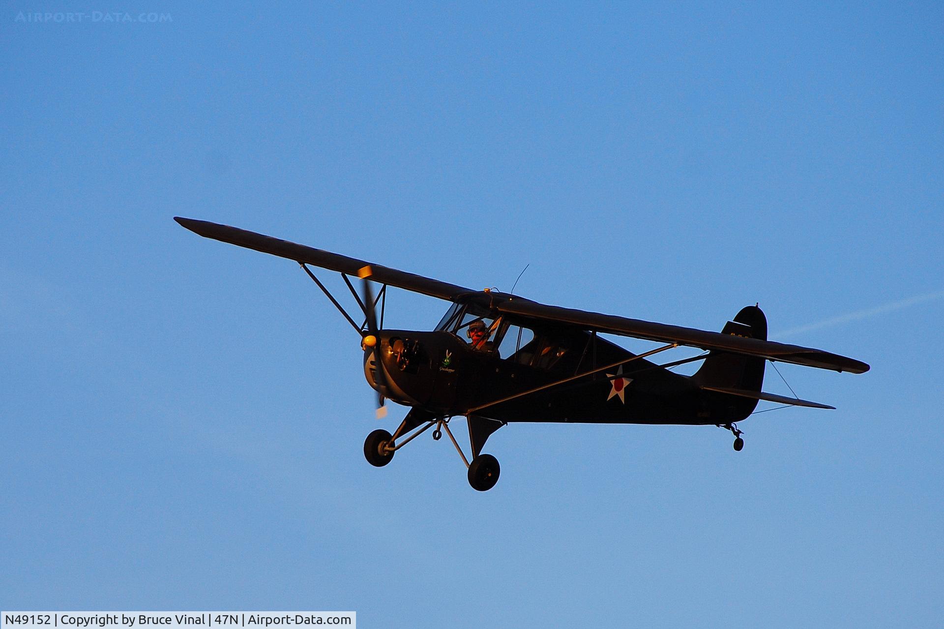 N49152, 1942 Aeronca 0-58B Grasshopper C/N 058B-2422, These Little 
