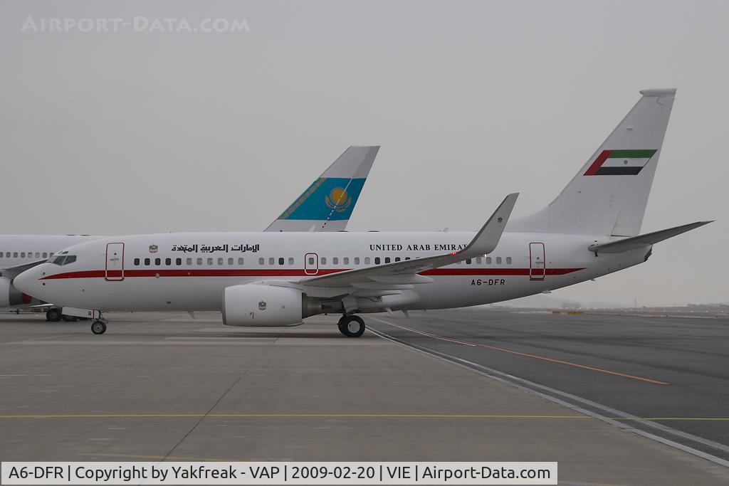 A6-DFR, 2001 Boeing 737-7BC C/N 30884, UAE Government Boeing 737-700
