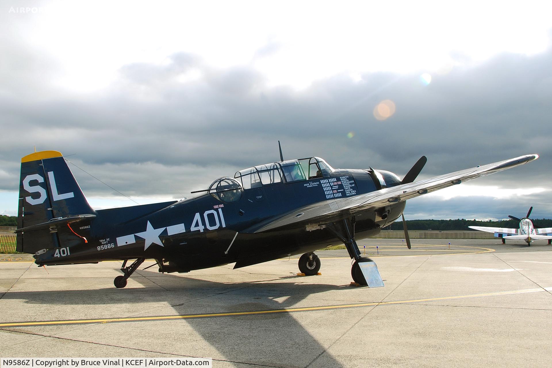 N9586Z, 1945 Grumman TBM-3E Avenger C/N 85886, Navy TBM