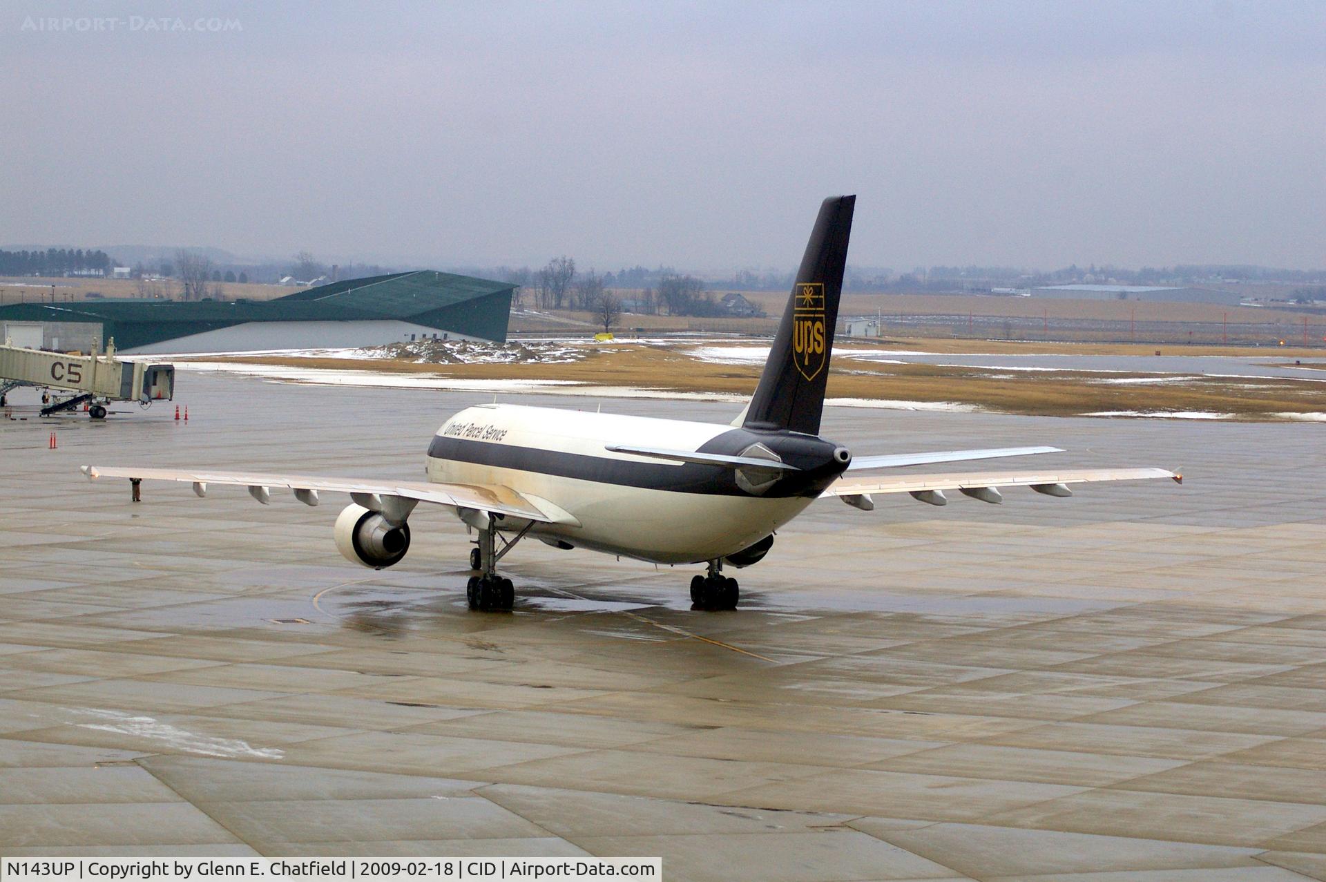 N143UP, 2002 Airbus A300F4-622R C/N 0826, Ready to taxi for departure