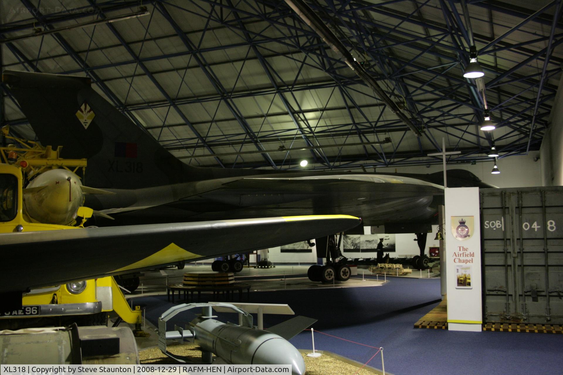 XL318, 1961 Avro Vulcan B.2 C/N Set 27, Taken at the RAF Museum, Hendon. December 2008