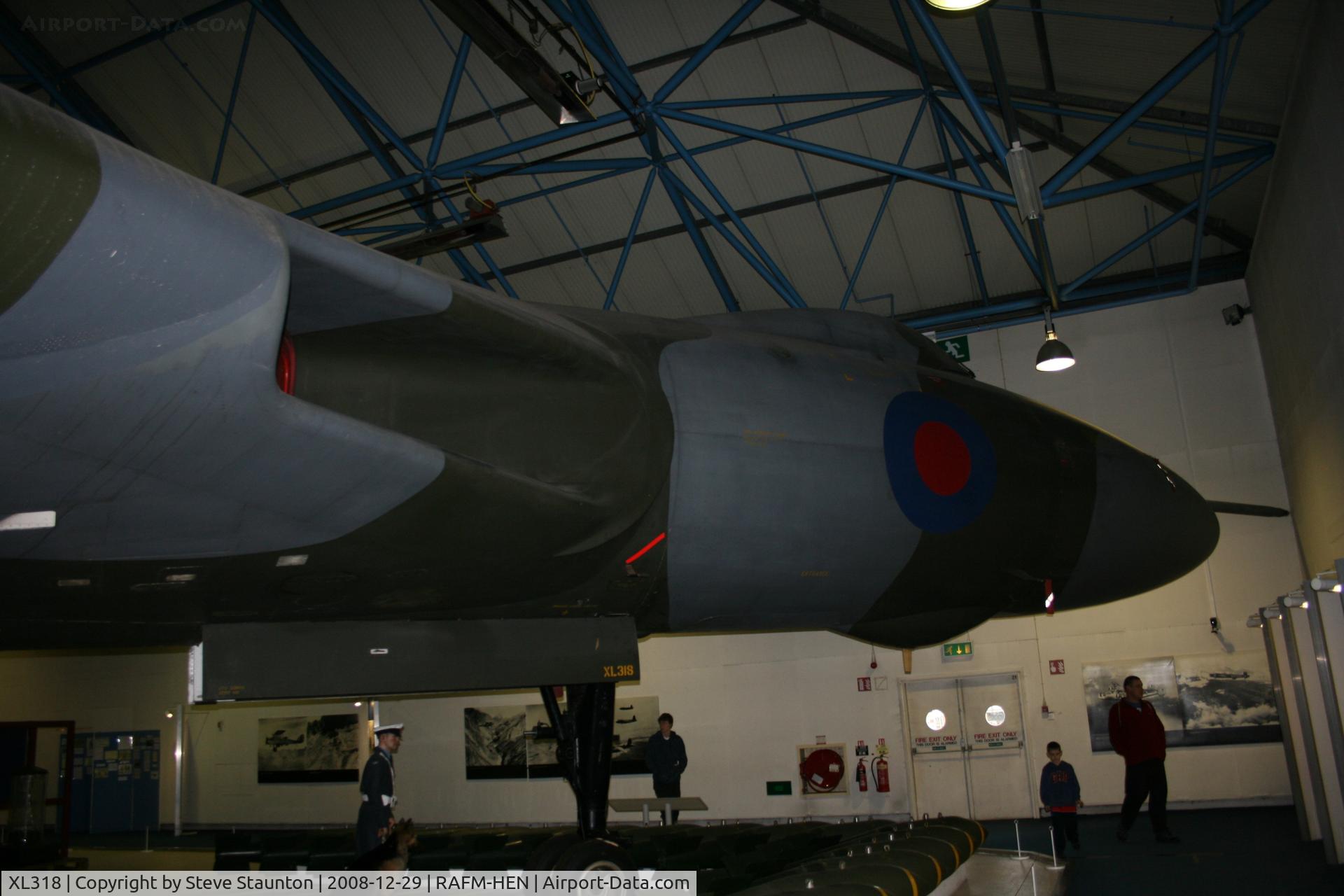 XL318, 1961 Avro Vulcan B.2 C/N Set 27, Taken at the RAF Museum, Hendon. December 2008