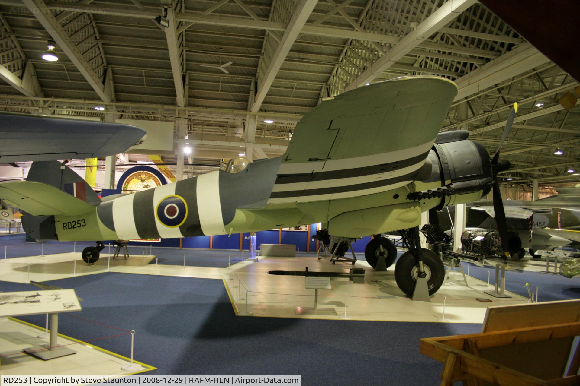RD253, Bristol Beaufighter TF.X C/N Not found RD253, Taken at the RAF Museum, Hendon. December 2008