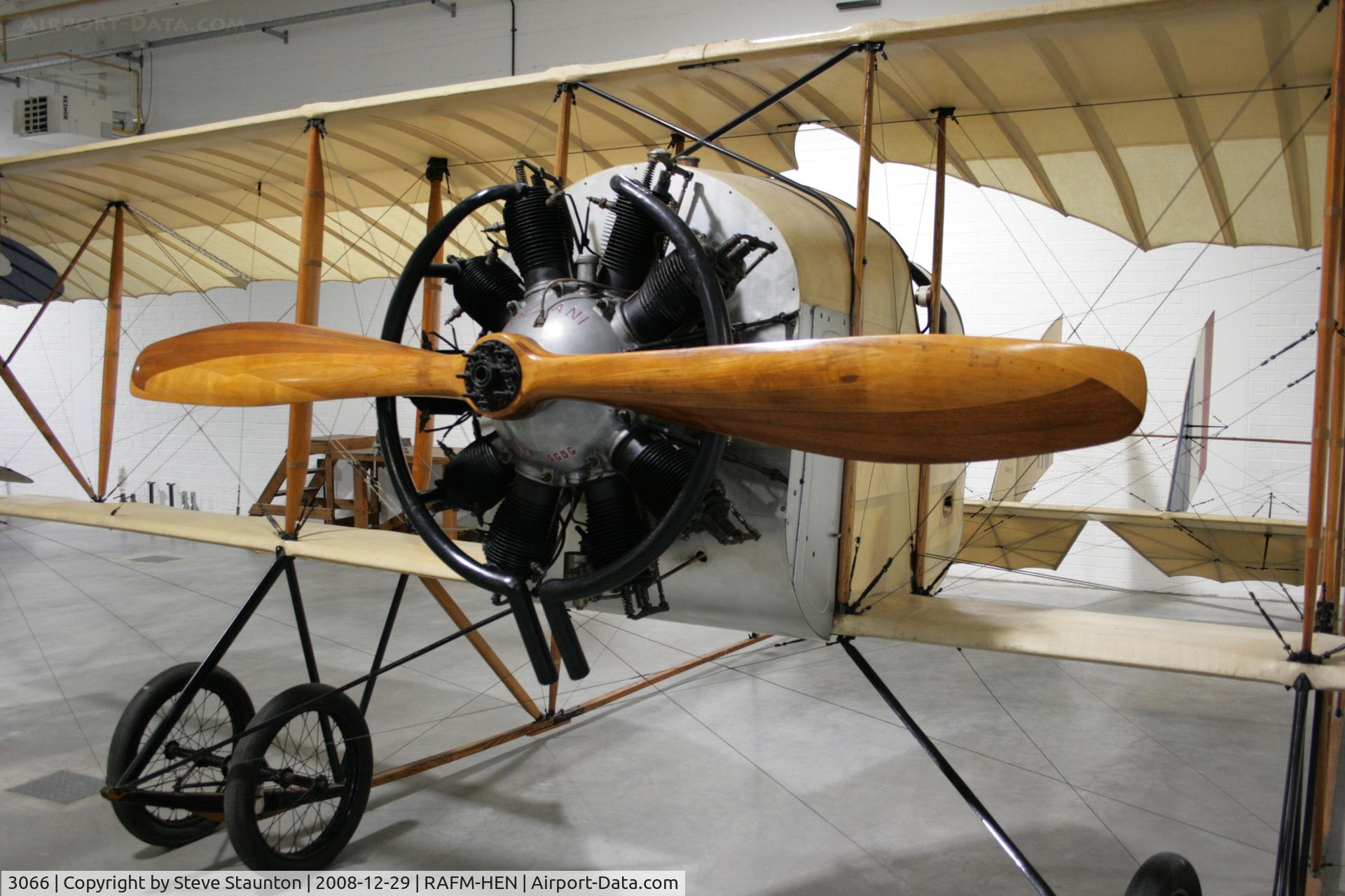 3066, 1914 Caudron G.3 C/N 7487, Taken at the RAF Museum, Hendon. December 2008
