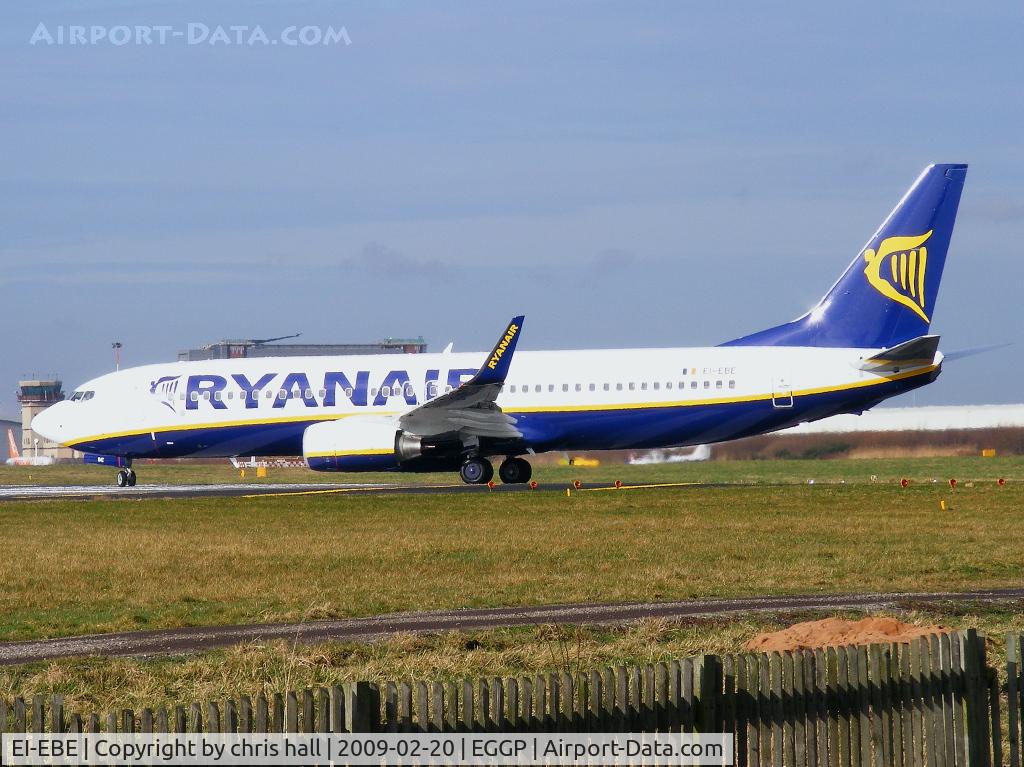 EI-EBE, 2009 Boeing 737-8AS C/N 37523, Ryanair