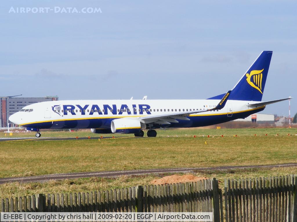 EI-EBE, 2009 Boeing 737-8AS C/N 37523, Ryanair