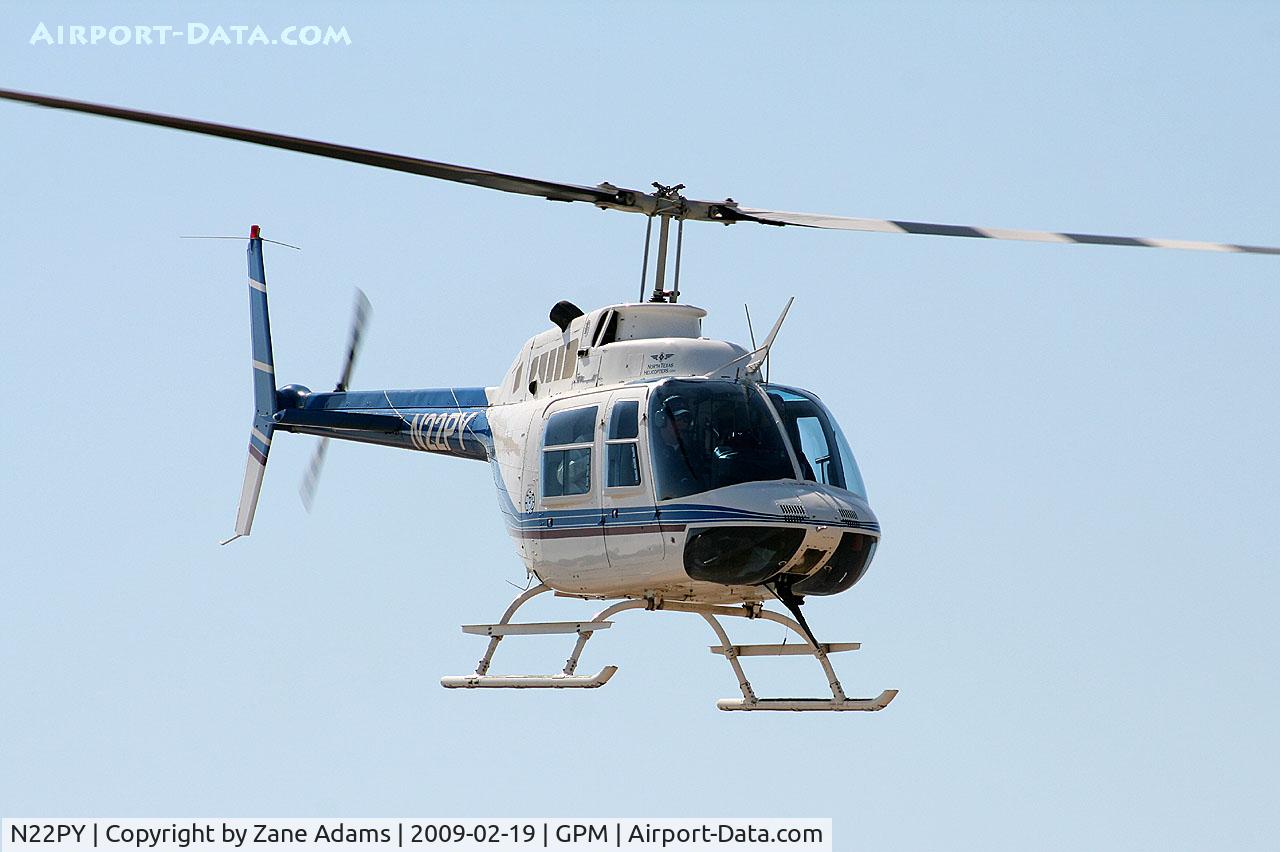 N22PY, 1980 Bell 206B JetRanger III C/N 3136, At Grand Prairie Municipal