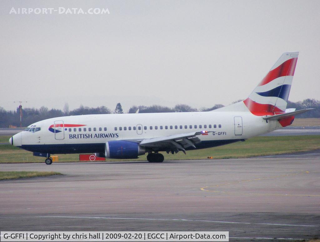 G-GFFI, 1995 Boeing 737-528 C/N 27425, British Airways