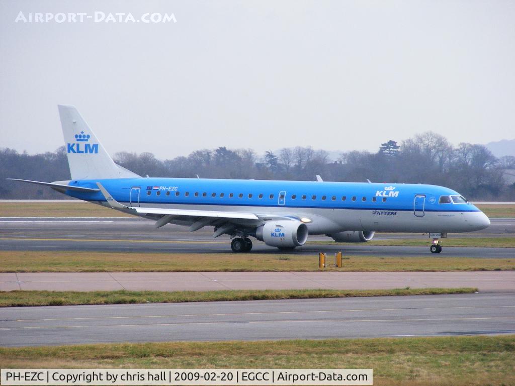 PH-EZC, 2008 Embraer 190LR (ERJ-190-100LR) C/N 19000250, KLM Cityhopper