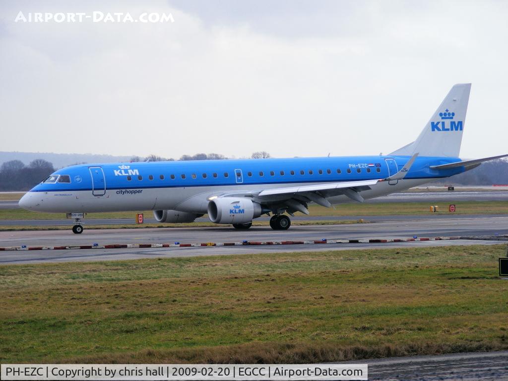 PH-EZC, 2008 Embraer 190LR (ERJ-190-100LR) C/N 19000250, KLM Cityhopper