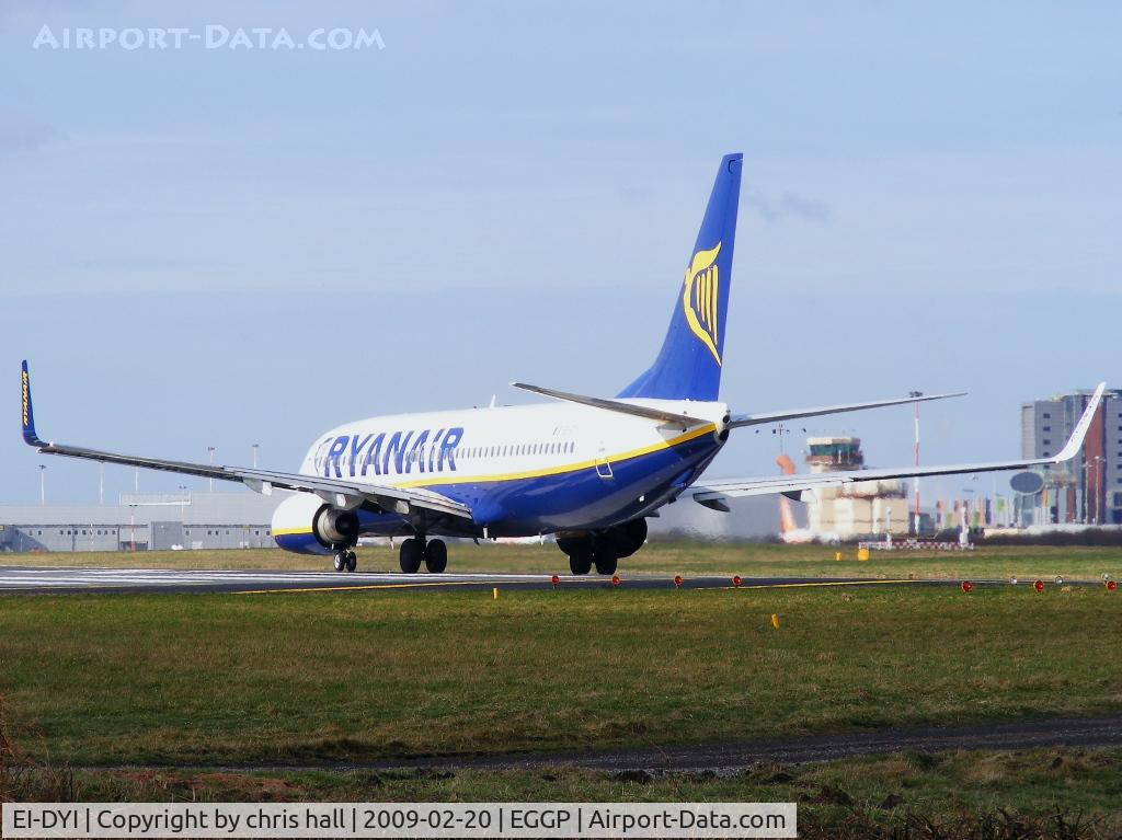 EI-DYI, 2008 Boeing 737-8AS C/N 36571, Ryanair