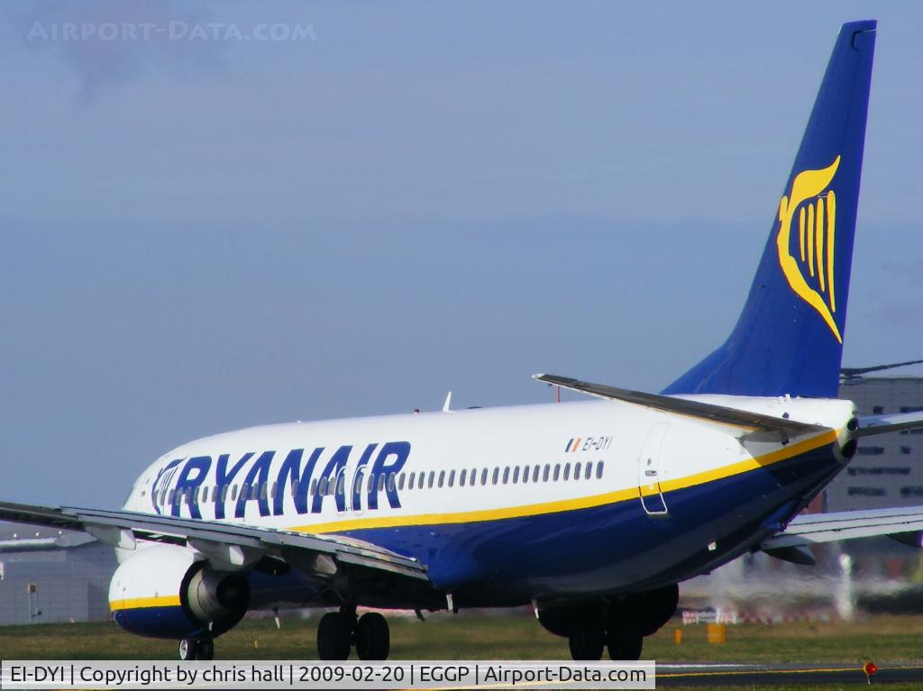 EI-DYI, 2008 Boeing 737-8AS C/N 36571, Ryanair