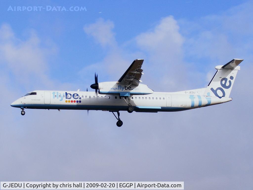 G-JEDU, 2004 De Havilland Canada DHC-8-402Q Dash 8 C/N 4089, flybe