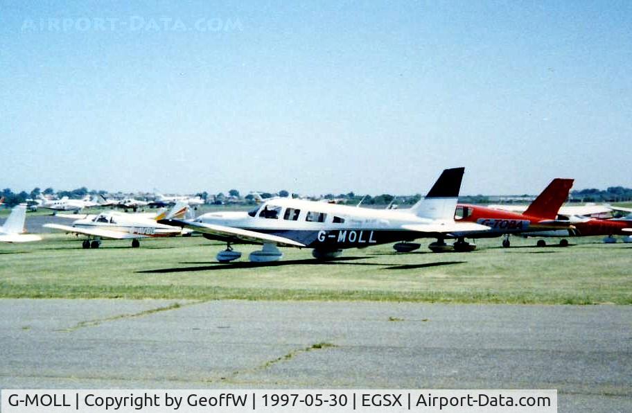 G-MOLL, 1980 Piper PA-32-301T Saratoga C/N 32-8024040, Attending the 1997 Aerofair at North Weald