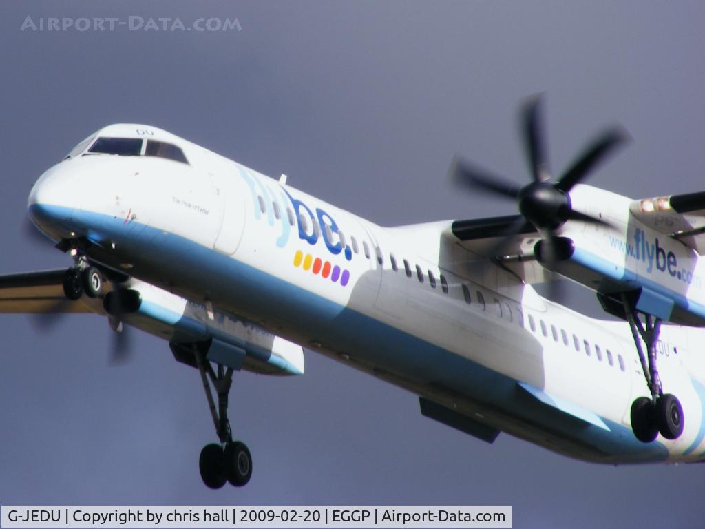 G-JEDU, 2004 De Havilland Canada DHC-8-402Q Dash 8 C/N 4089, flybe