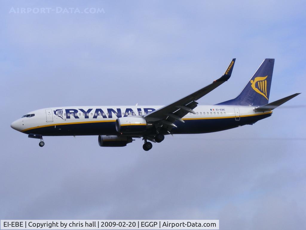 EI-EBE, 2009 Boeing 737-8AS C/N 37523, Ryanair