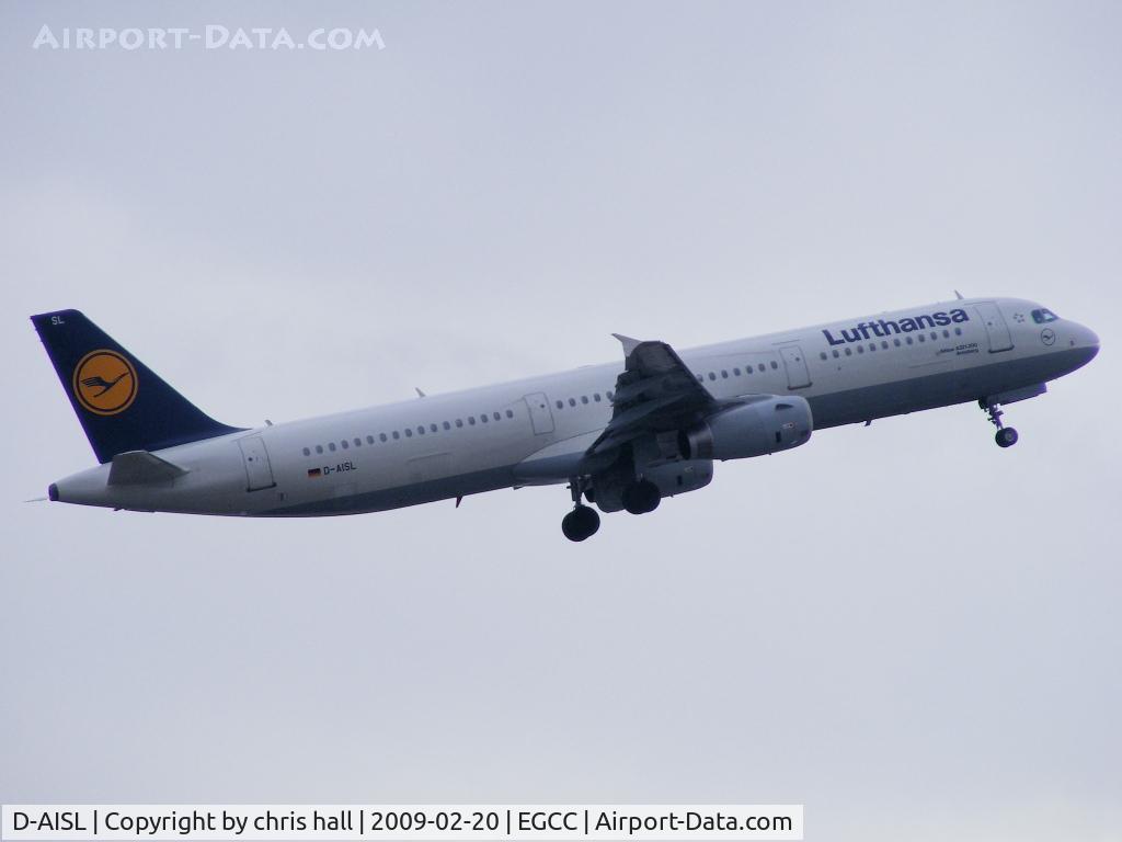 D-AISL, 2008 Airbus A321-231 C/N 3434, Lufthansa