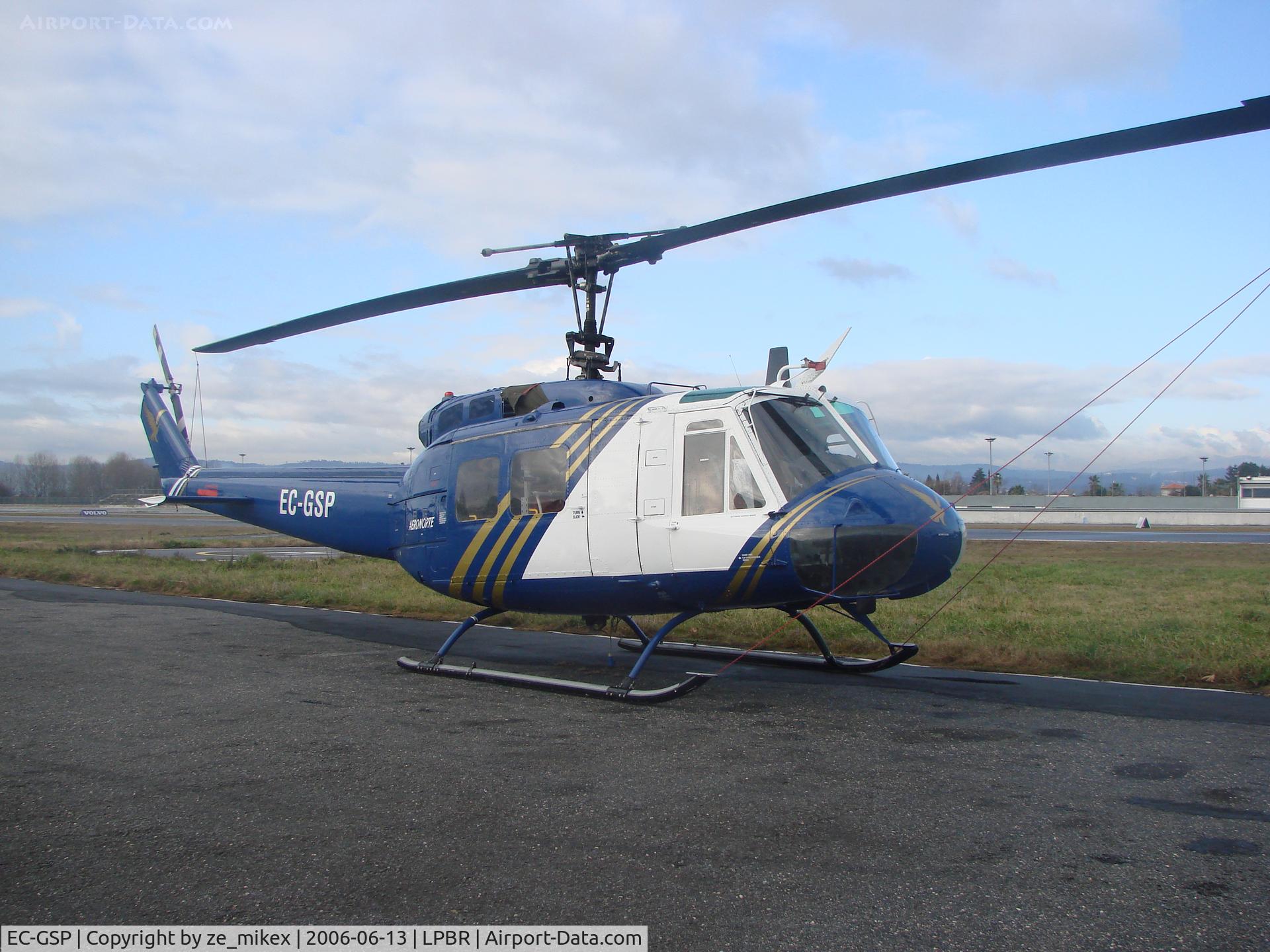 EC-GSP, Bell UH-1H Iroquois C/N 8853, Bell uh-1 at Braga from aeronorte company