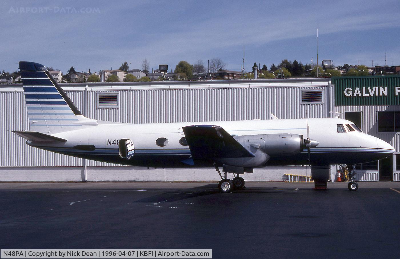 N48PA, 1959 Grumman G-159 Gulfstream 1 C/N 18, KBFI