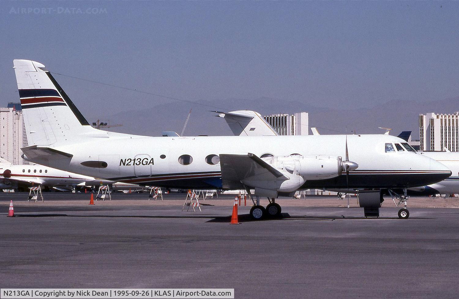 N213GA, 1960 Grumman G-159 Gulfstream 1 C/N 48, KLAS