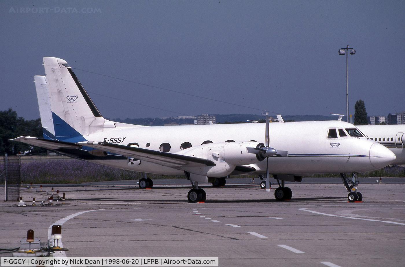 F-GGGY, 1961 Gulfstream G-159 Gulfstream I C/N 080, Paris Le Bourget