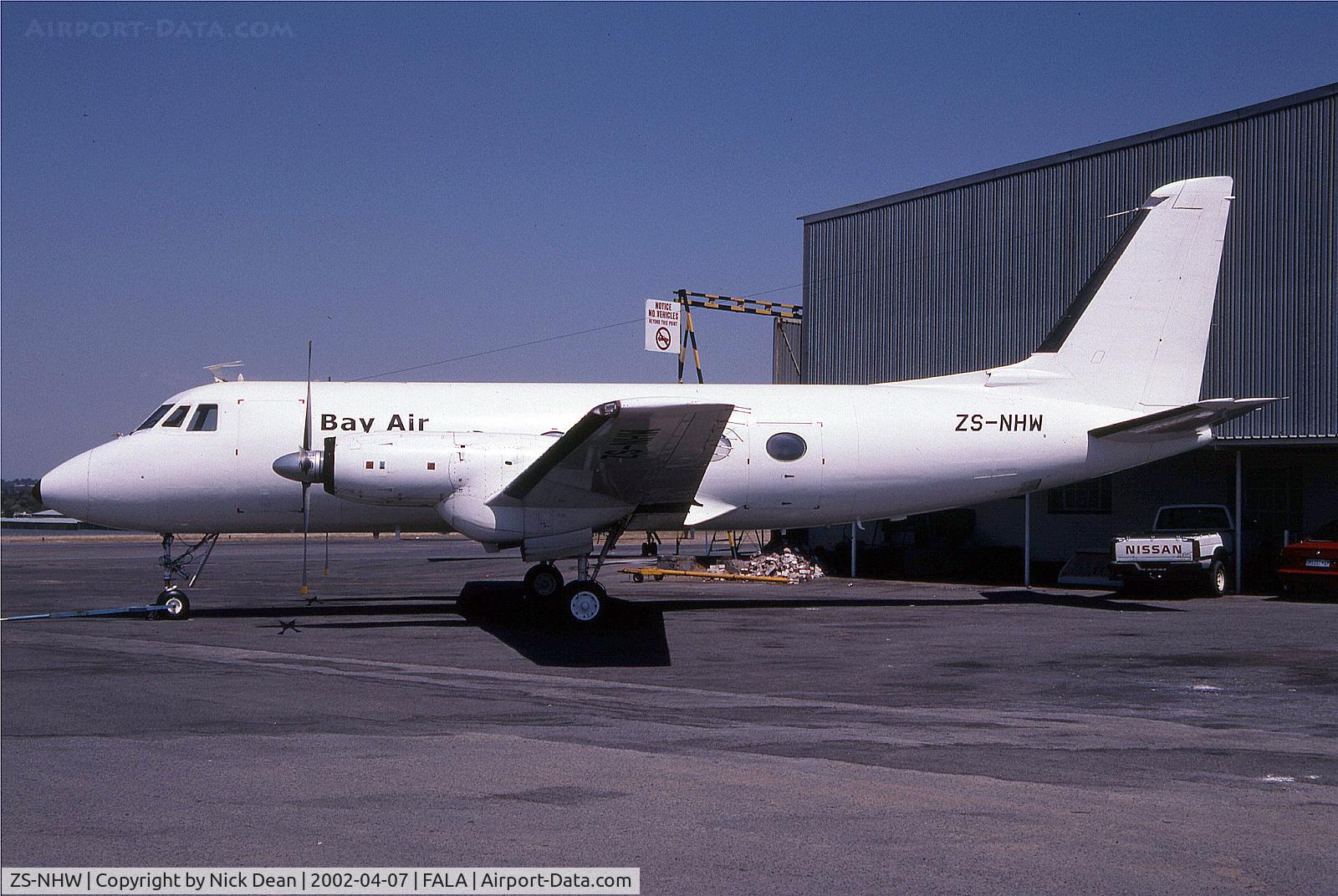 ZS-NHW, 1964 Grumman G-159 Gulfstream 1 C/N 141, FALA