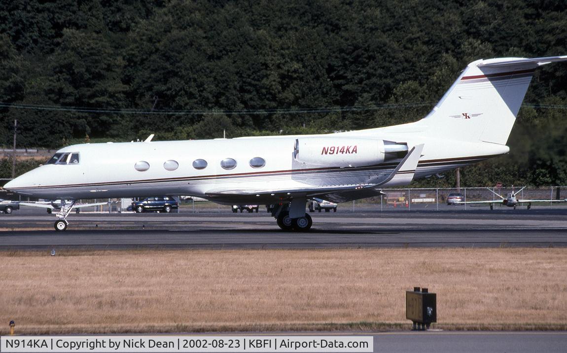 N914KA, 1978 Grumman G1159 Gulfstream IISP C/N 214, KBFI